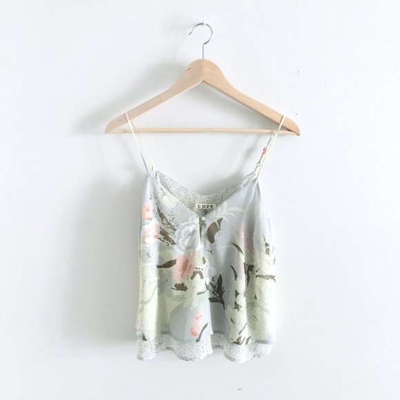 Urban Outfitters Tops - ⚡️SOLD⚡️ COPE UO chiffon layered tank - size Small